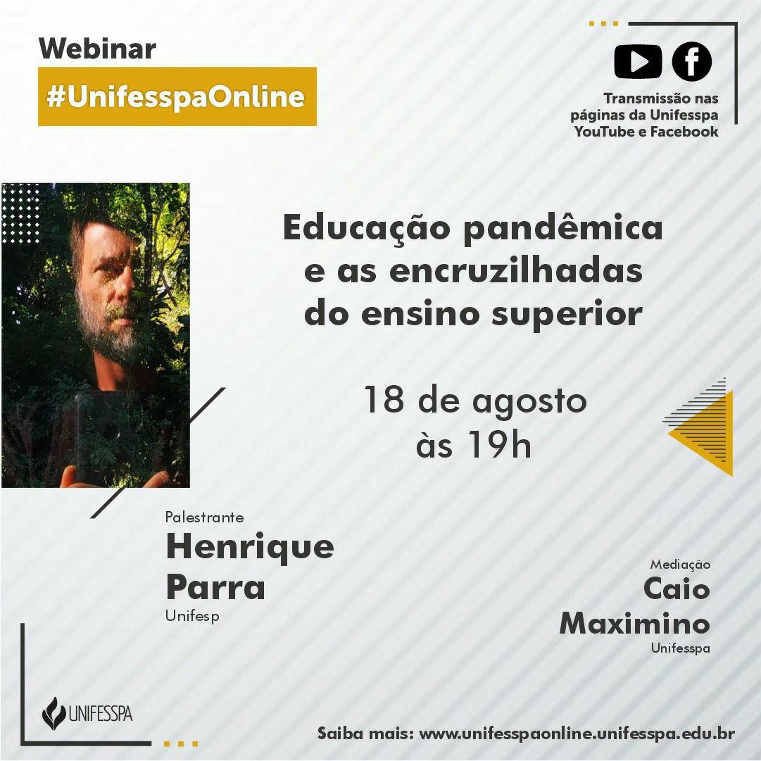 Educação Pandêmica e as encruzilhadas do ensino superior