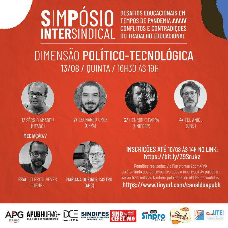 Simpósio Intersindical: Educação e Tecnologias Digitais